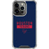 NFL Houston Texans Blue Performance Series iPhone 15 Pro Clear Case